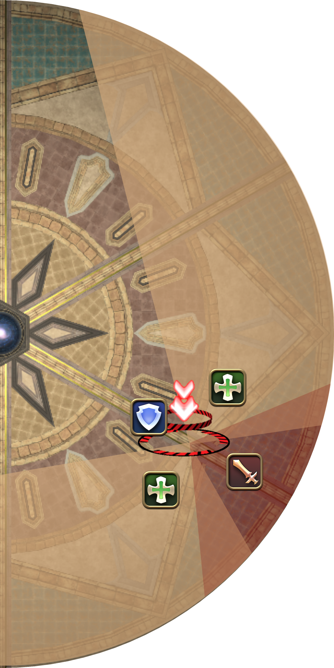 Fireball positions