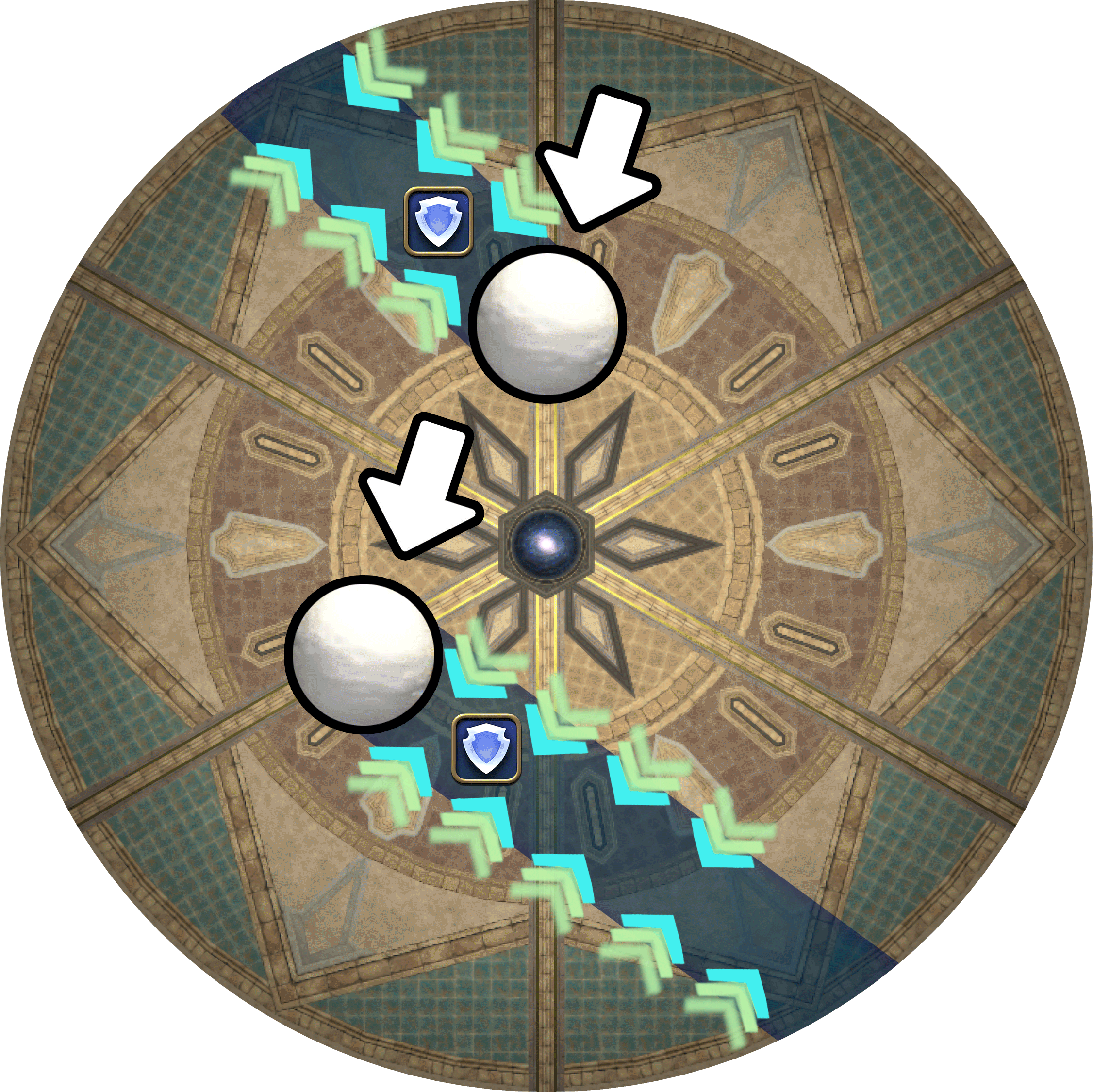 Snowball line charges